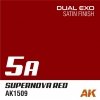 AK Interactive AK1509 DUAL EXO 5A – SUPERNOVA RED 60ML